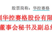 孝感华控赛格董事长、董秘、副总经理三高管同日辞职